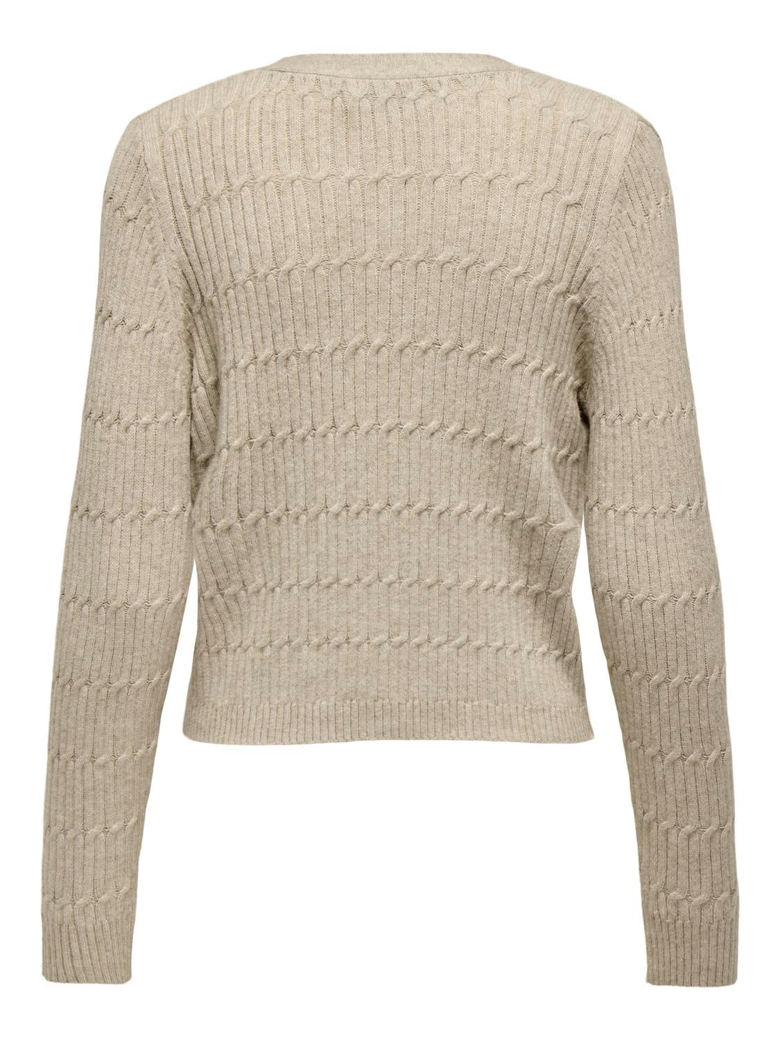 ONLKATIA Strickjacke Mocha Meringue