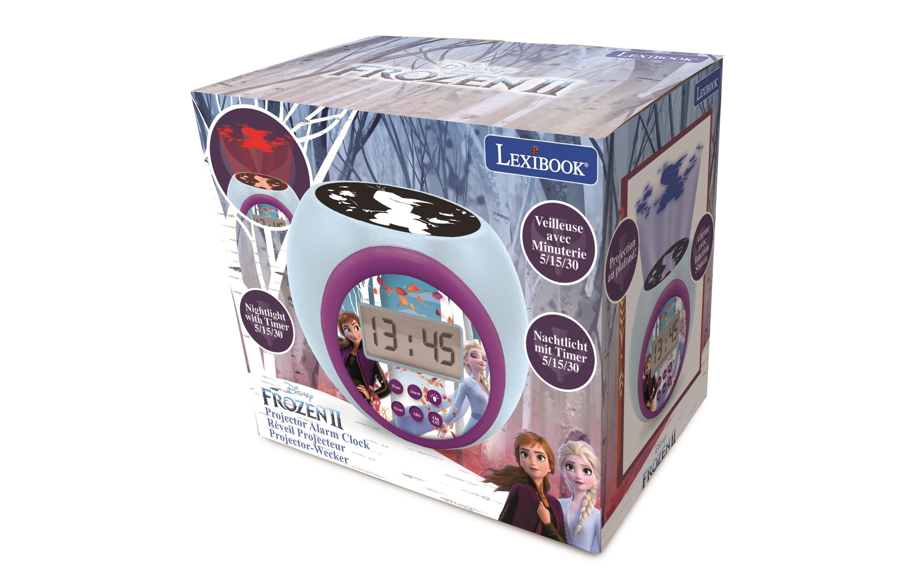 Disney Frozen ProjektionsweckerDigitaler Wecker mit Projektionsanzeige und verschiedenen Funktionen