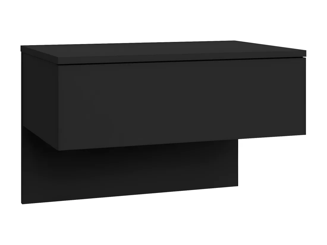 Table de chevet murale Noir