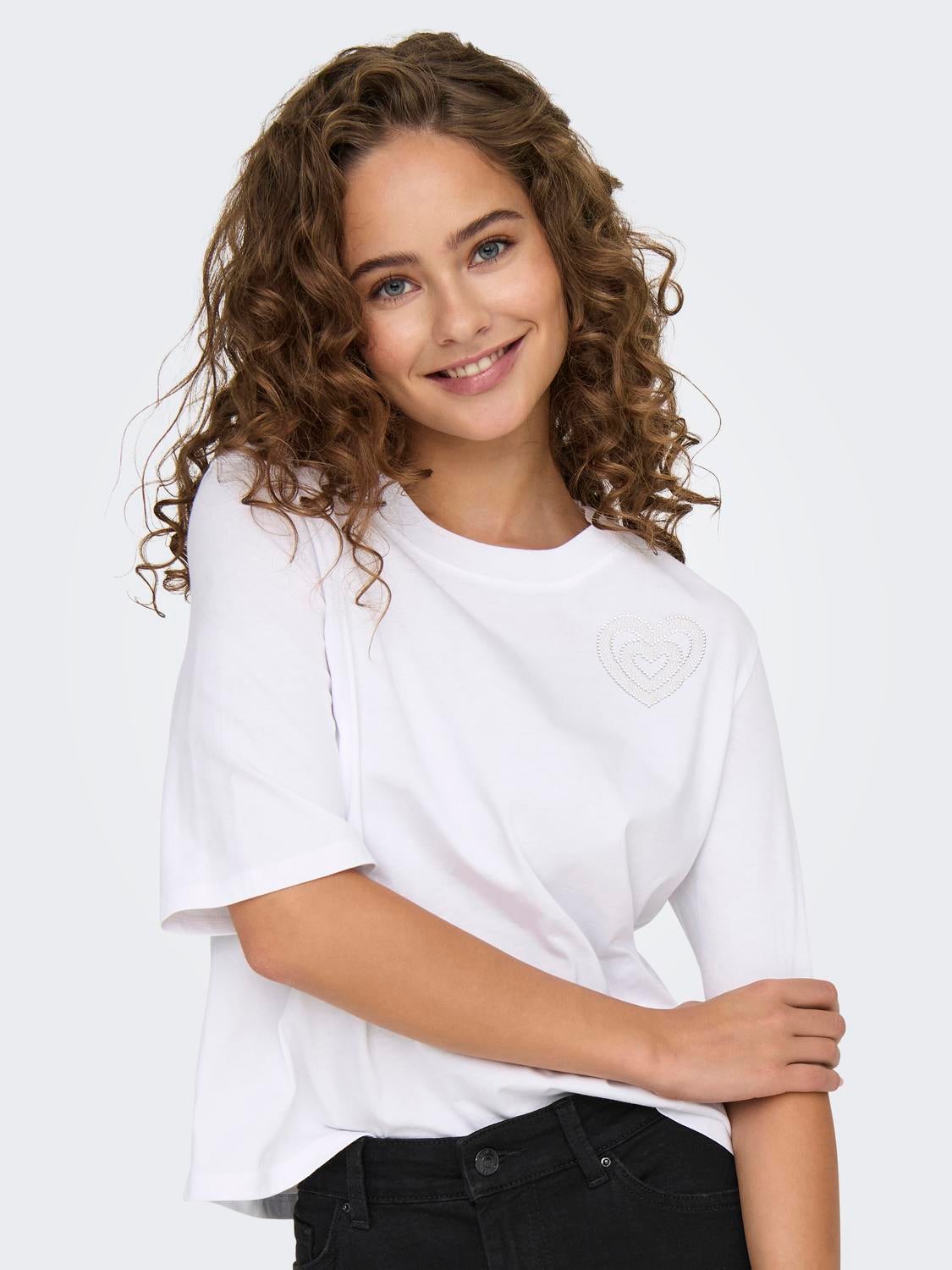 ONLANTONIA T-shirt Bright White