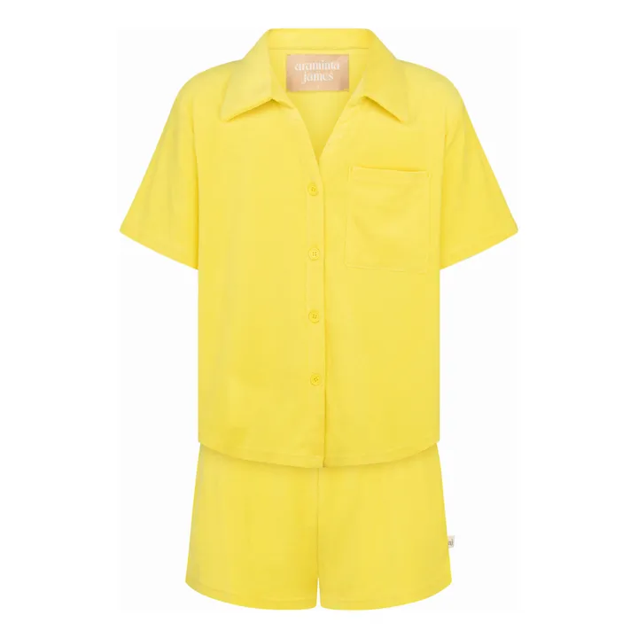 Araminta James Ensemble Chemise Terry | Jaune