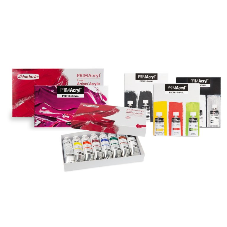 Schmincke Acrylfarbe Primacryl, Set