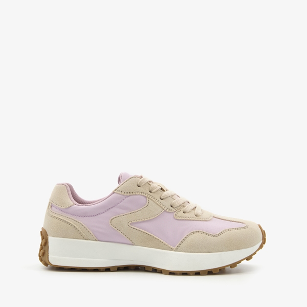 Blue Box dames sneakers met lila