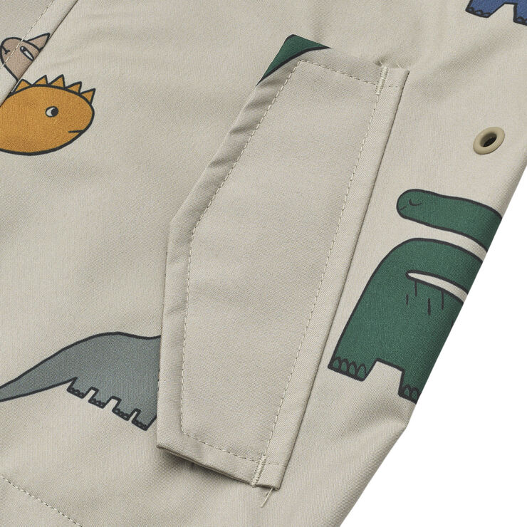 Liewood Manu Jacket Dinosaurs / Mist-80 Dinosaurs / mist