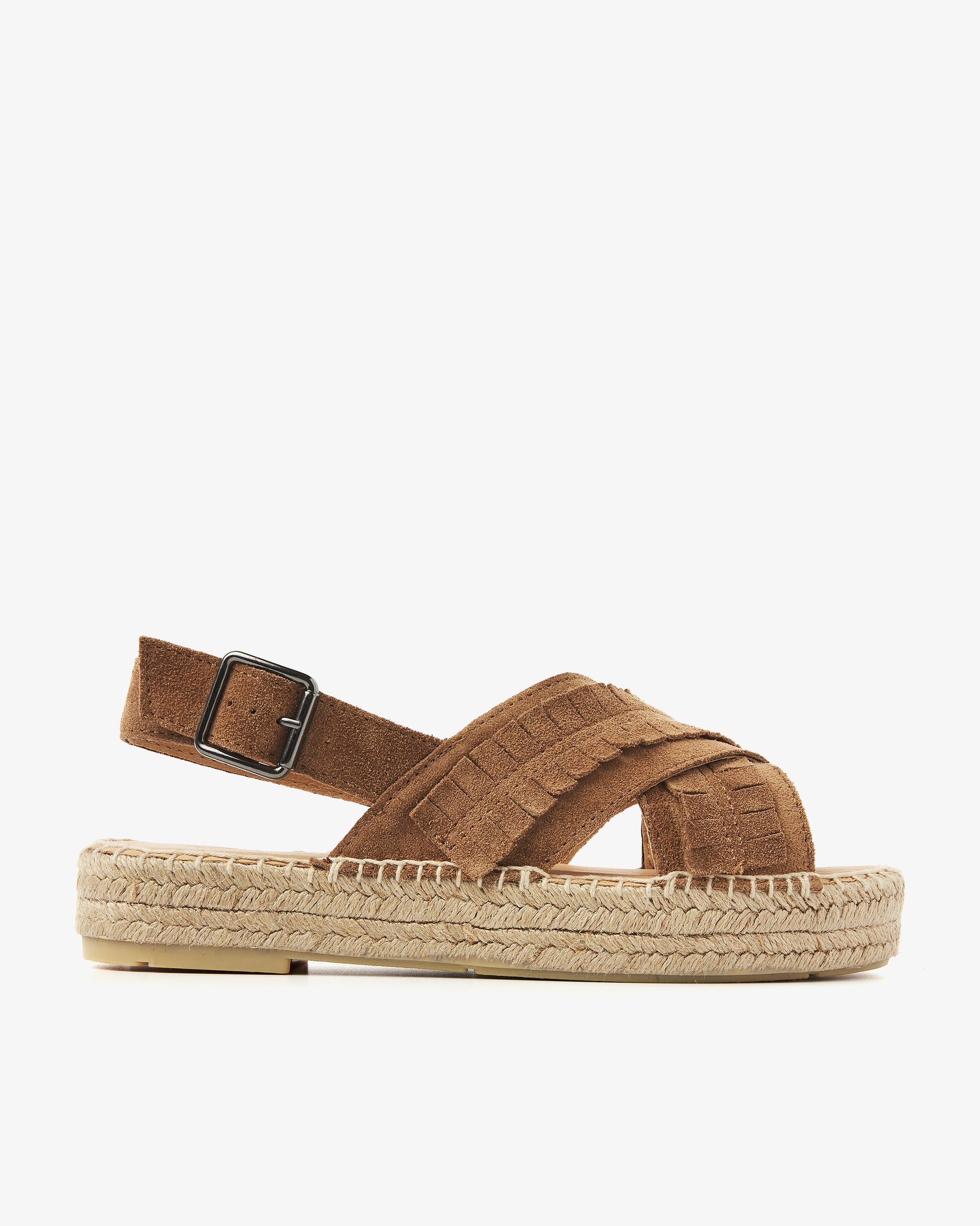 VIA VAI cognac espadrilles  Mondi Noel