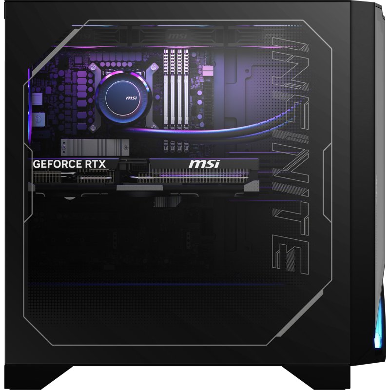 MSI MPG Infinite X3 AI 2NVV7-055EU Intel Core Ultra 7 265K 32 Go DDR5-SDRAM 1 To SSD NVIDIA GeForce RTX 5080 Windows 11 Home Bureau PC Noir