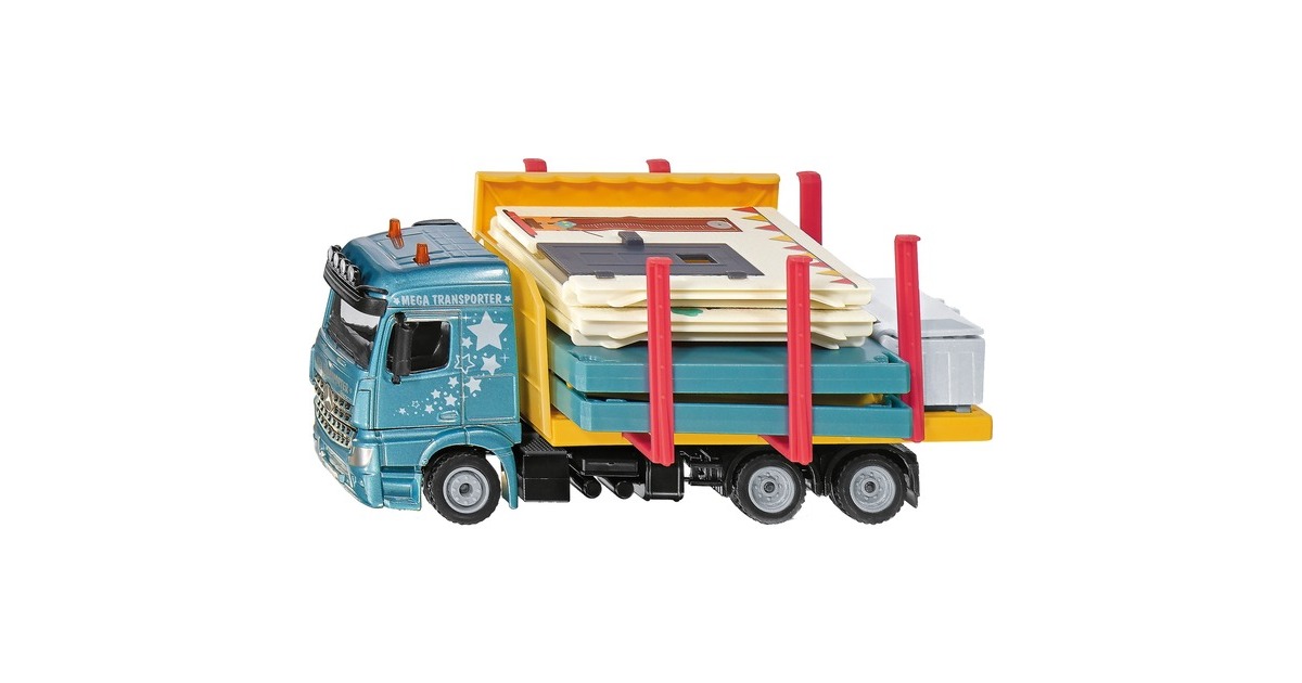 SIKUTransporter voor een compleet huis Modelvoertuig  (Schaal 1:50)