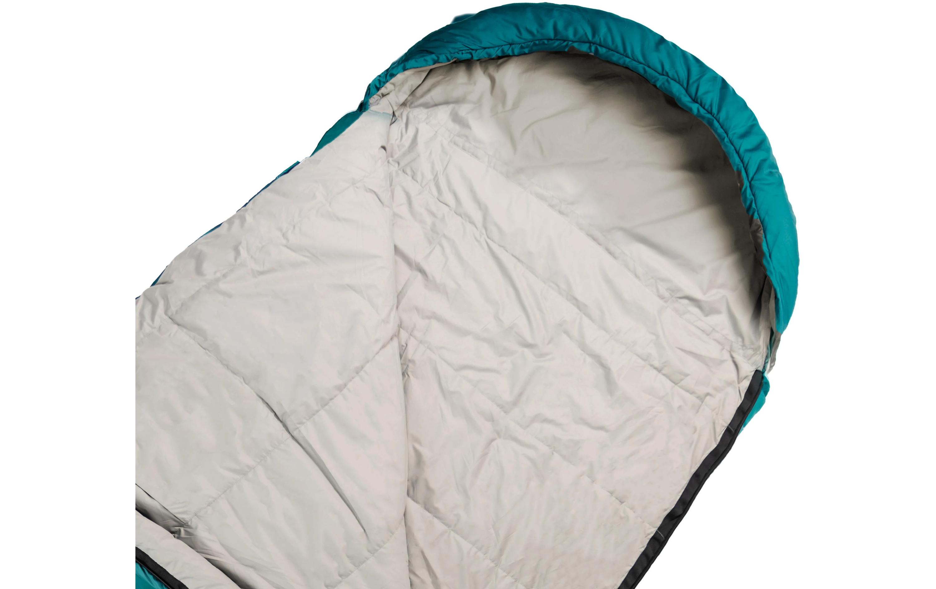 Schlafsack Biopod Wolle Goas Comfort Polyester, Dark Petrol<br>Hochwertiger leichter Schlafsack in Deckenform