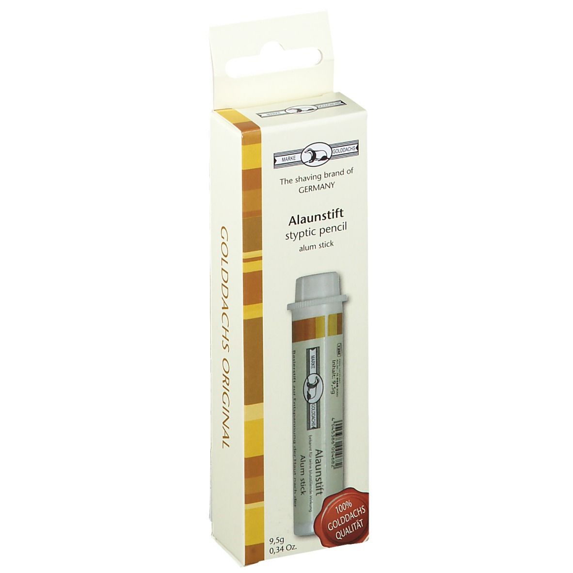 GOLDDACHS Alaunstift mit Schutzhülle, 9,5g