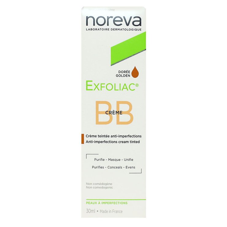 Exfoliac soin anti-imperfection teinté 30ml teinte dorée