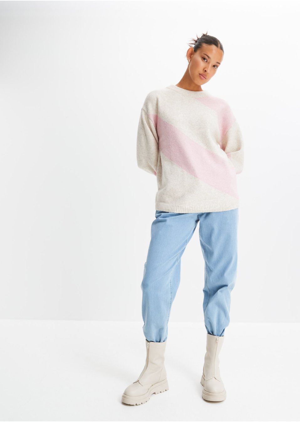 Pull avec polyester recyclé