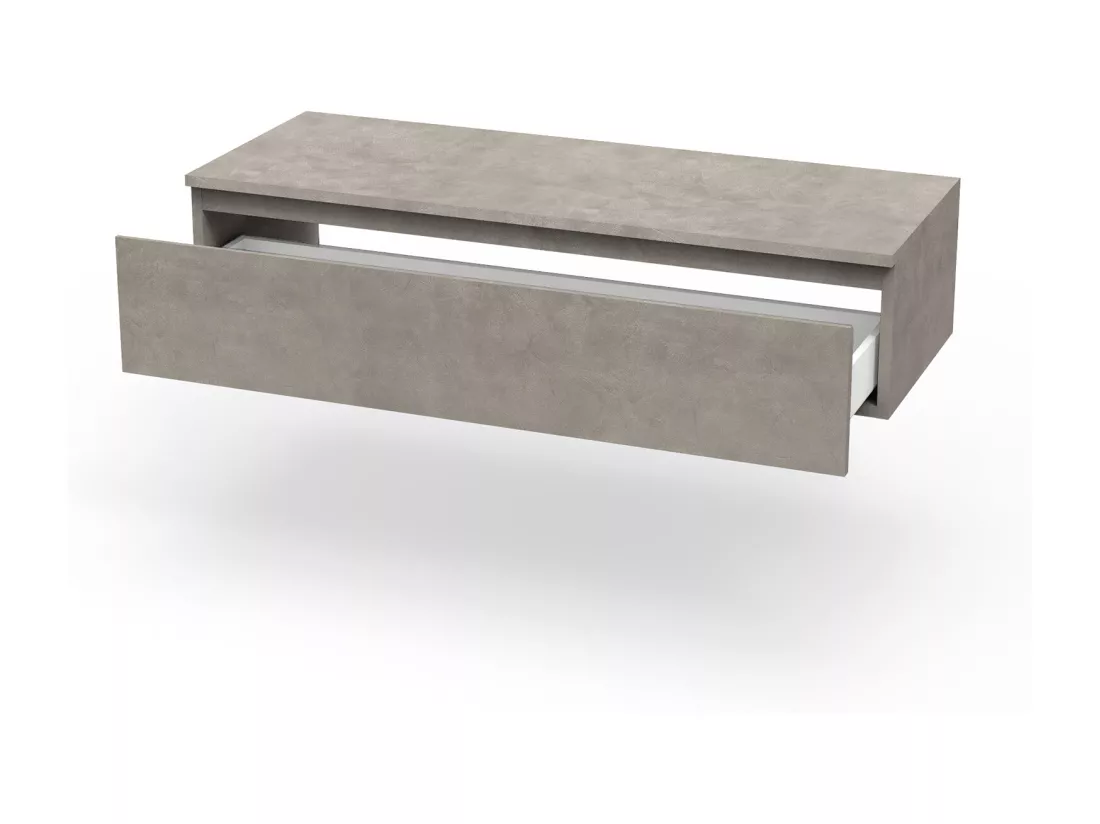 Ensemble de salle de bain 6 pièces ASTRA anthracite/pierre havane