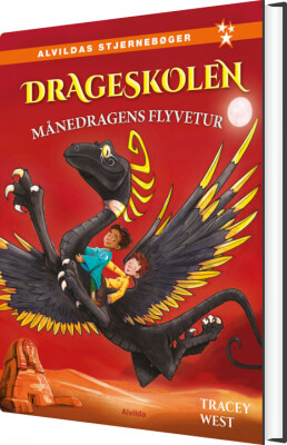 Drageskolen 6: Månedragens Flyvetur - Tracey West - Bog