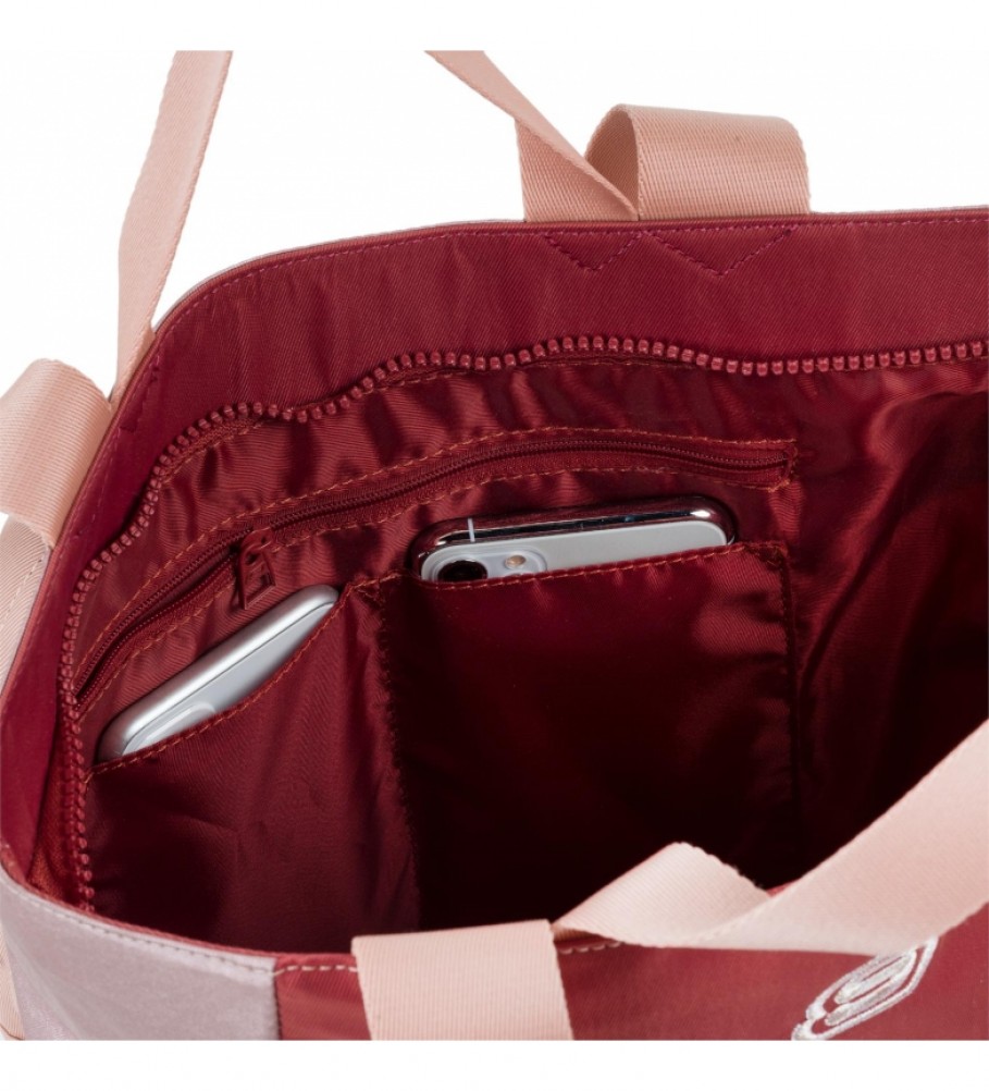 Bolsa tote Skechers S986 rosa - 23x35x17 cm