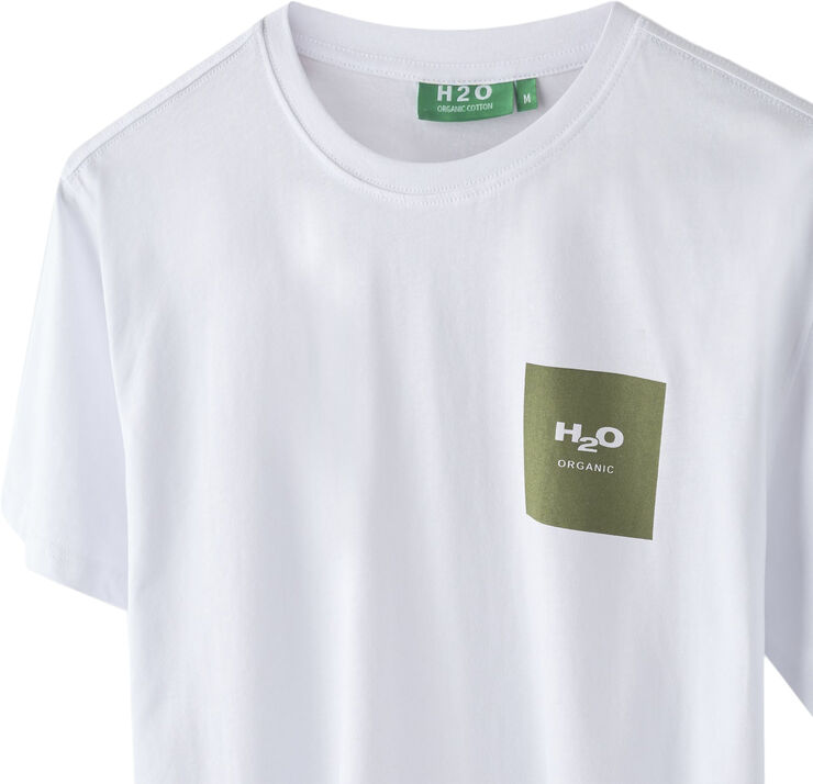 H2O Lyø organic T-shirt Hvid