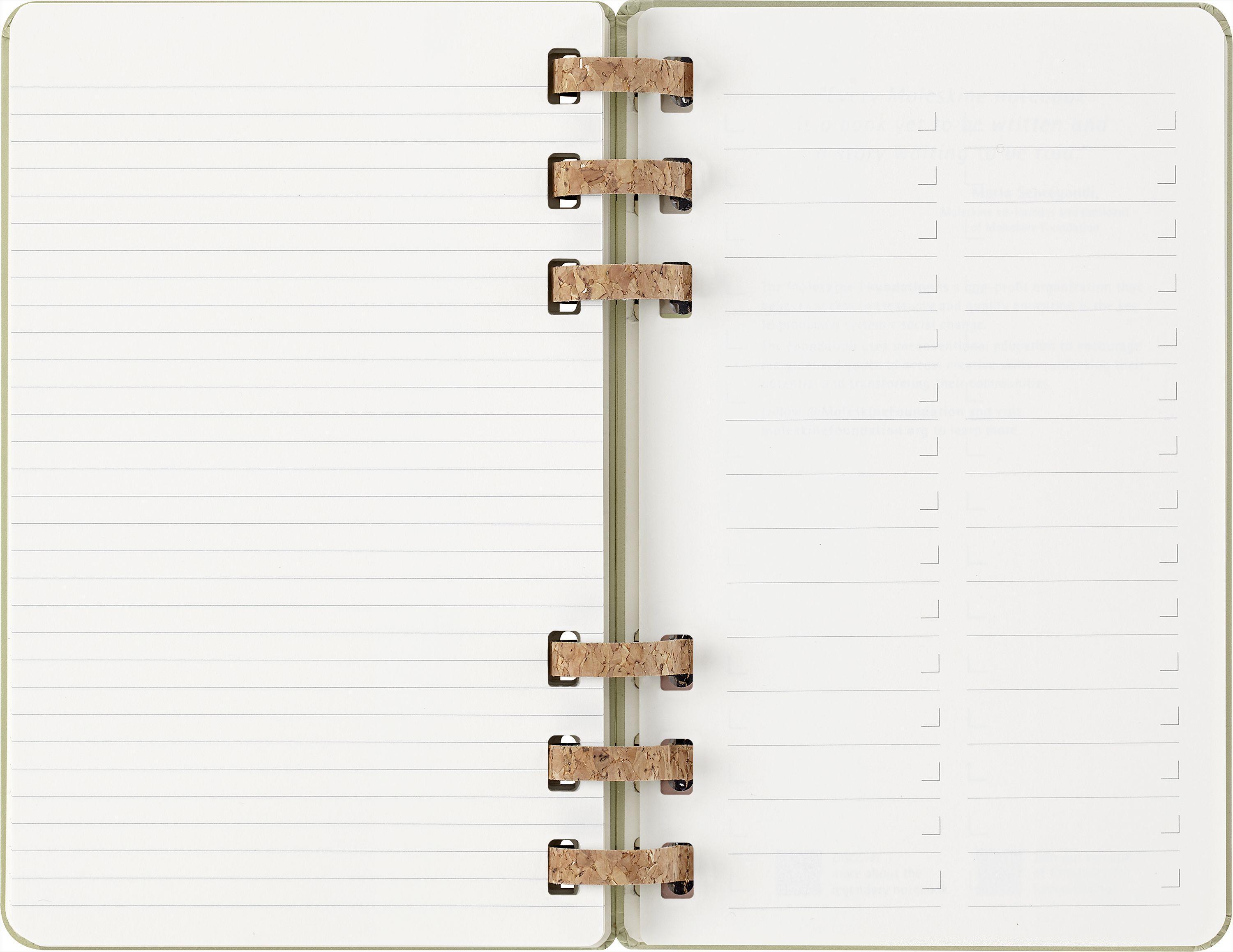 Moleskine 12 Monate Studienplaner mit Spiralbindung, L/A5