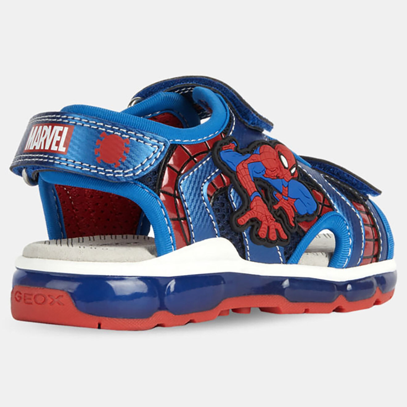Geox Sandales Android bleu/rouge