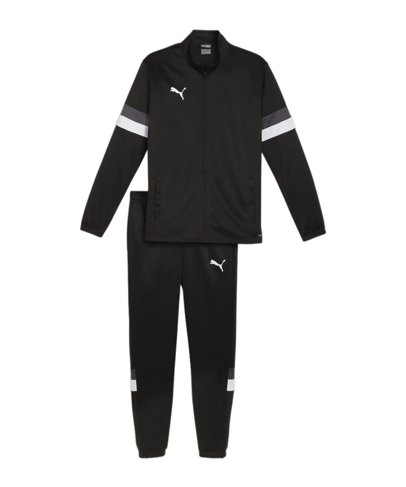 PUMA teamRISE Trainingsanzug Schwarz F03