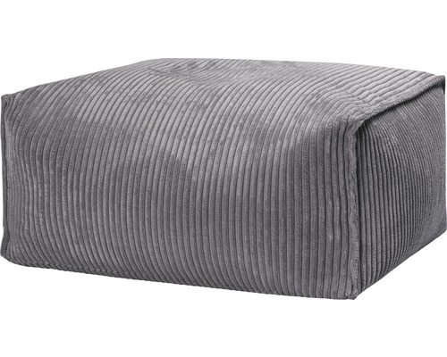Kruk Zitpunt Rol Shara ca. 100 liter antraciet 55x65x35 cm