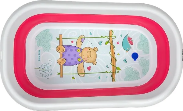 Milly Mally foldebadekar Aqua Pink