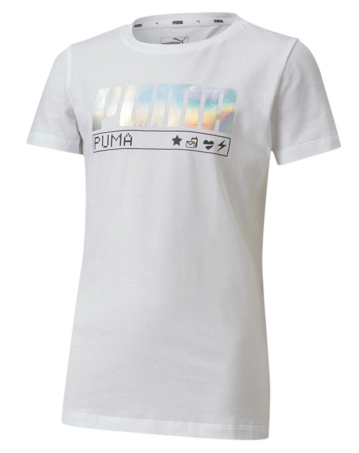 T-Shirt GRAPHIC LASER FOIL in weiß