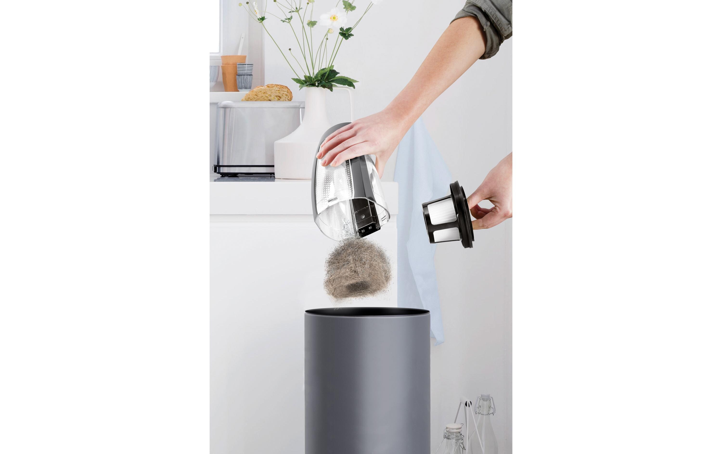 Akku-Handsauger Pet Hair Eraser Titanium<br>Kabelloser Handstaubsauger für die zuverlässige Reinigung von Staub, Schmutz und Tierhaaren