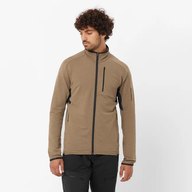 ESSENTIAL LIGHTWARM  Midlayer-Jacke mit durchgehendem Reißverschluss Herren