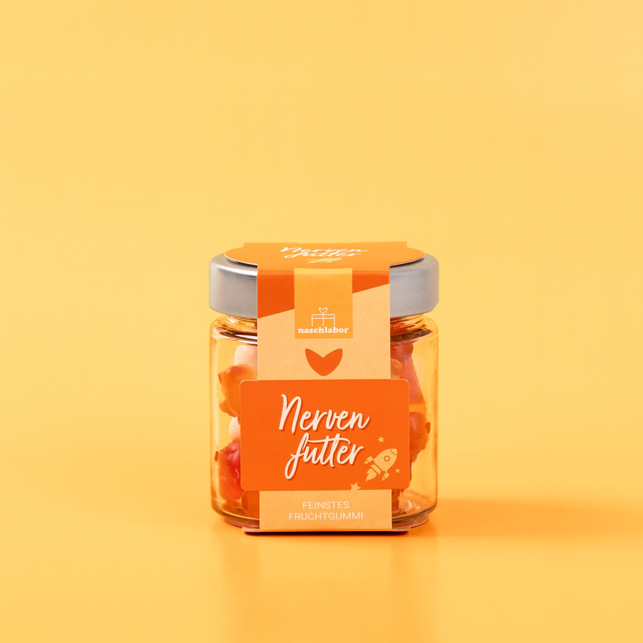naschlabor 8 Gläser Fruchtgummi Nervenfutter Groß-Verpackung
