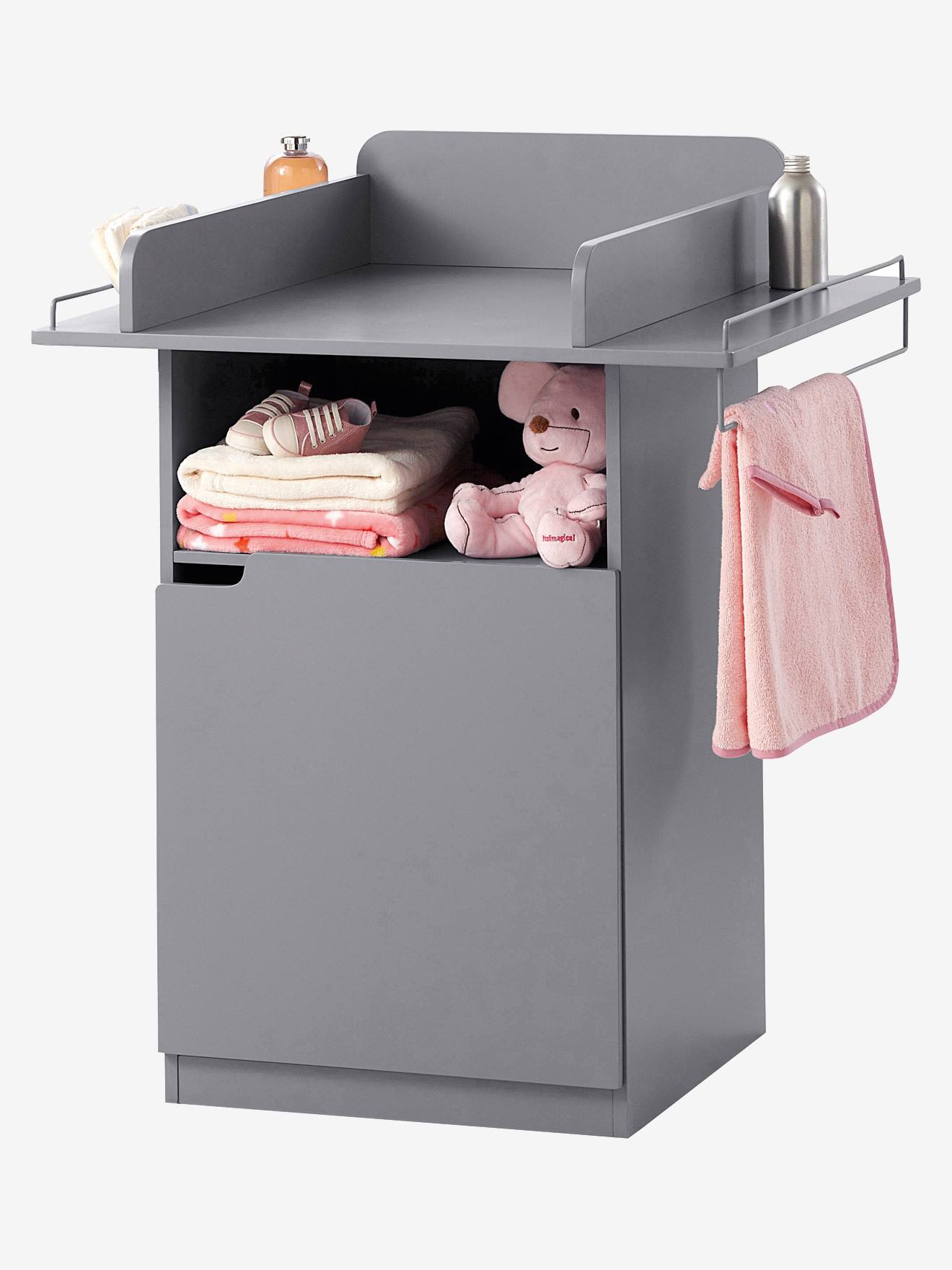 Trocador Babyspace cinza escuro