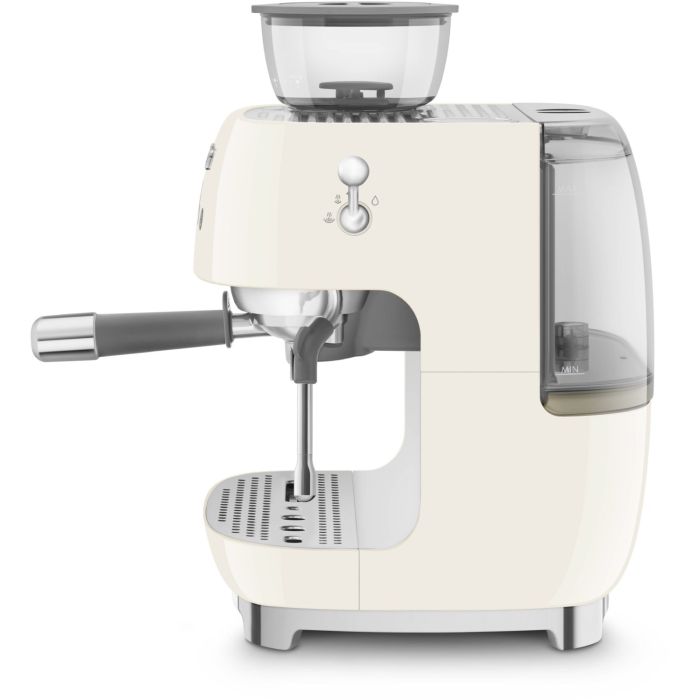 SMEG Espressomaschine mit Mahlwerk 50's Style EGF03CREU Creme