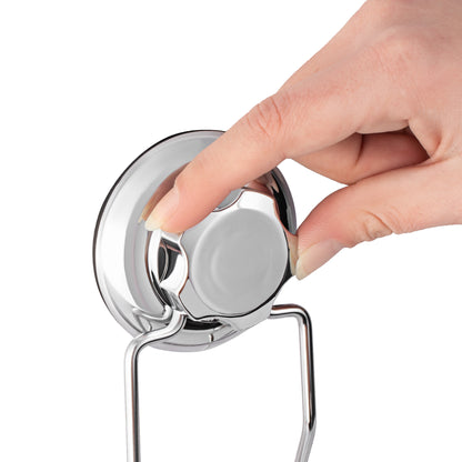 Etagère d'angle à ventouses Bestlock chrome