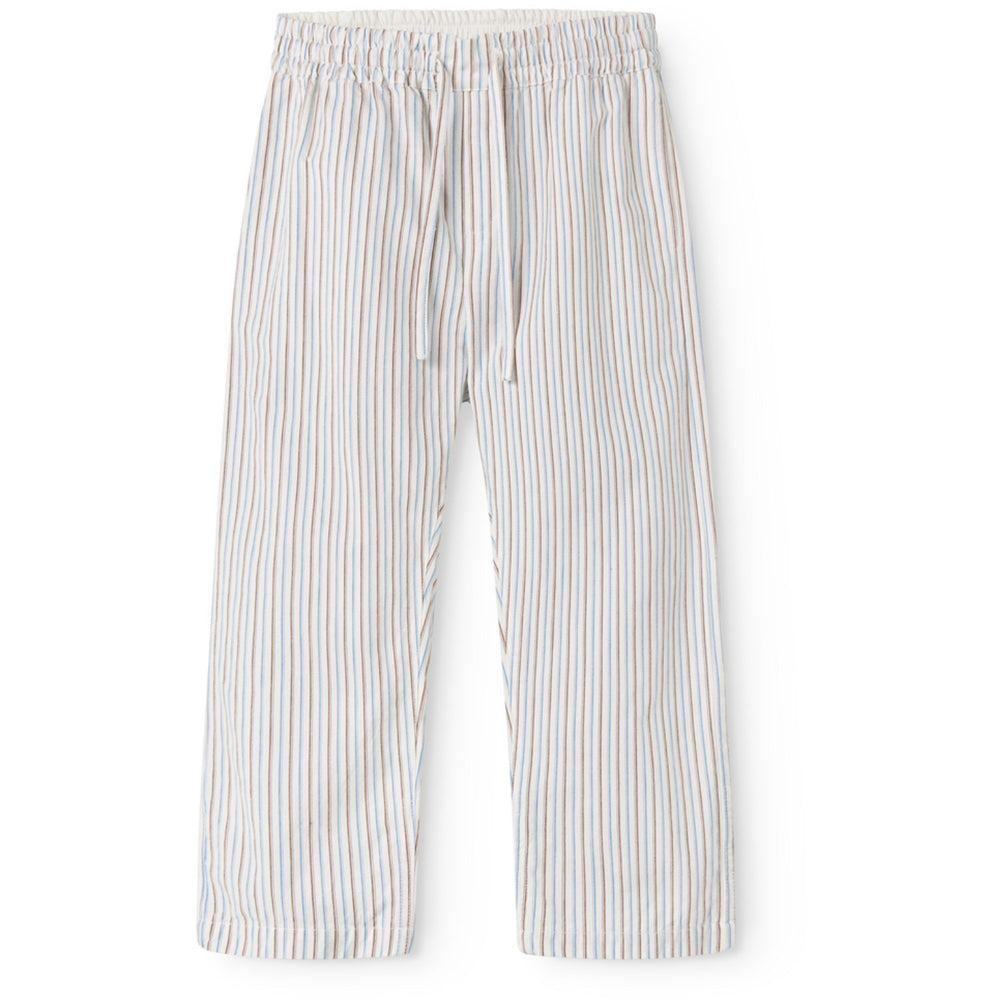 Køb MarMar Cotton Blue Iris Stripe Plano Bukser