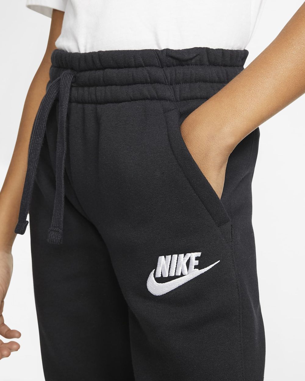Bas de jogging Nike Sportswear Club Fleece Noir pour enfant