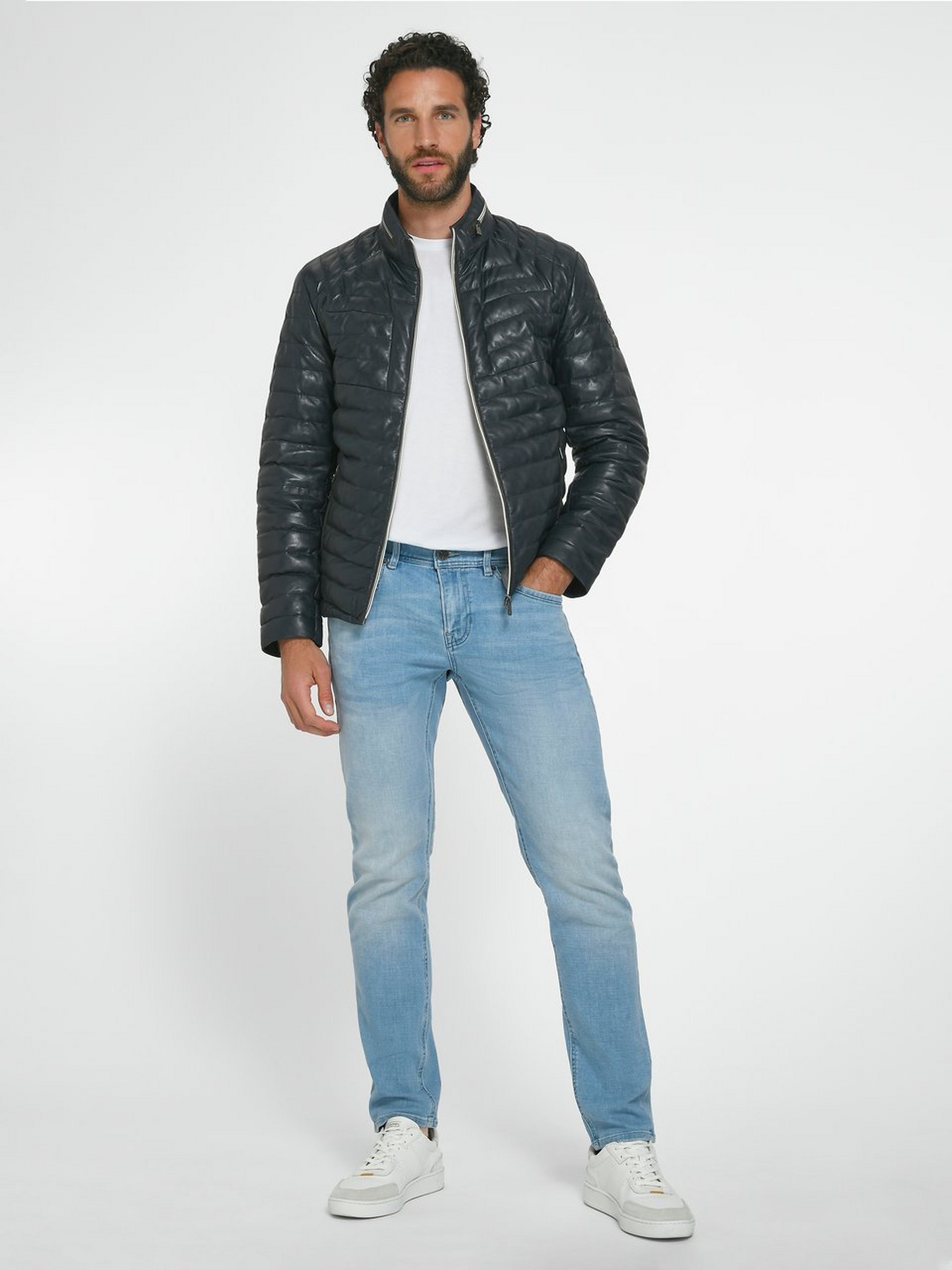 Lederjacke