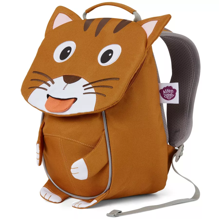 Affenzahn Kleine Freunde - Kinderrucksack: Katze, braun