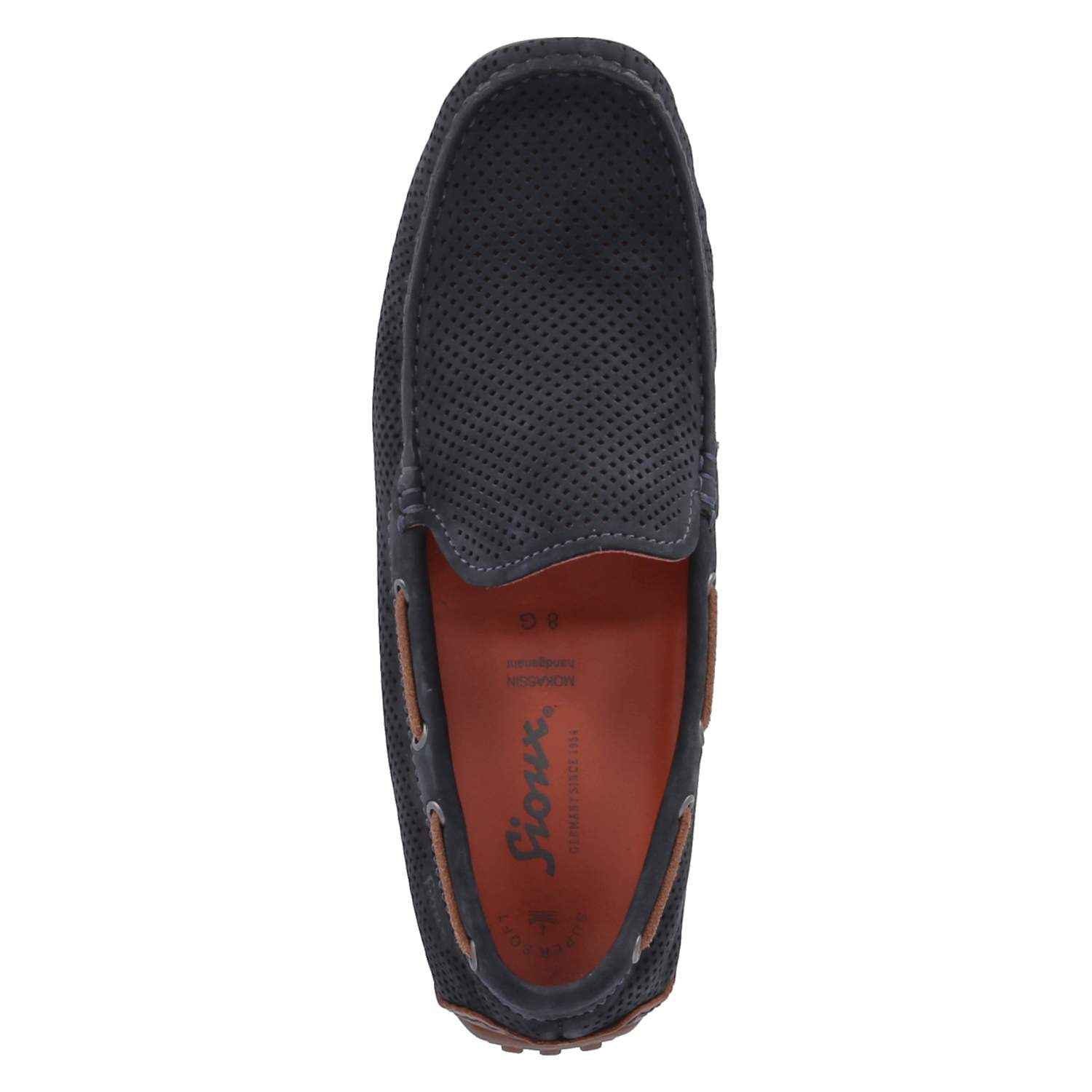 Sioux Mokassins CARULIO - deepblue/cognac