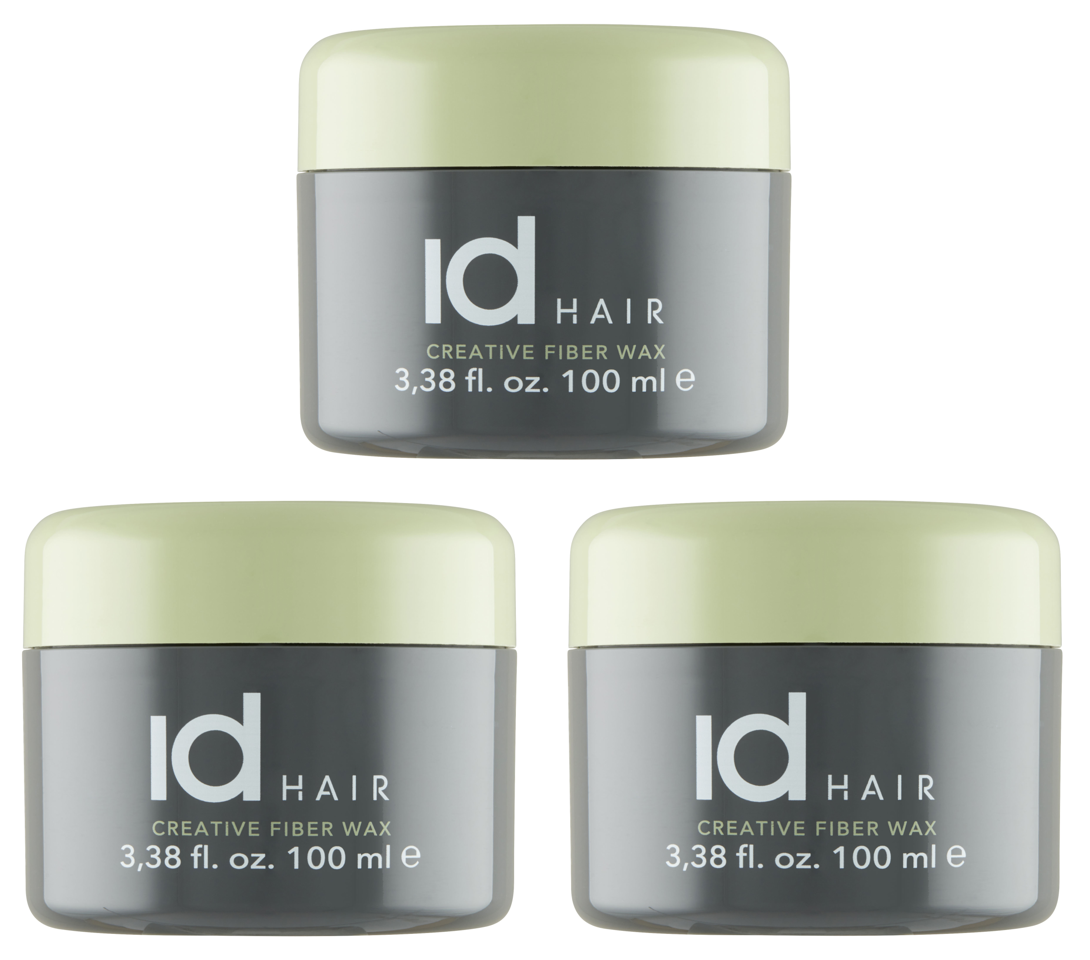 IdHAIR - Creative Fiber Wax 3 x 100 ml - Hårvoks