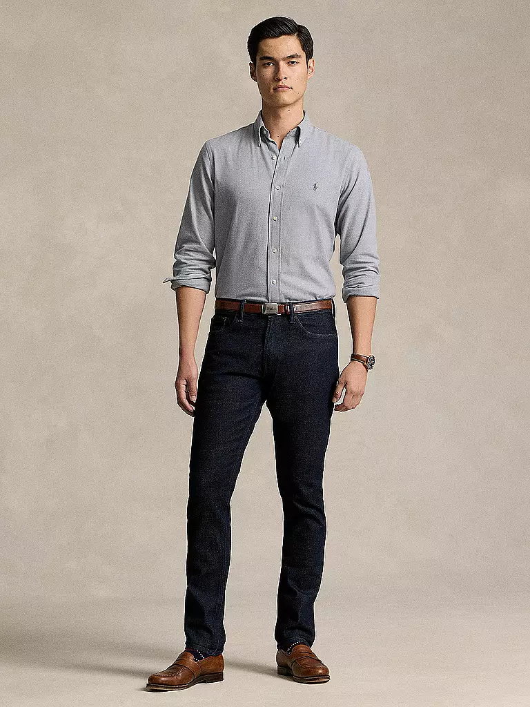 POLO RALPH LAUREN Flanellhemd hellgrau
