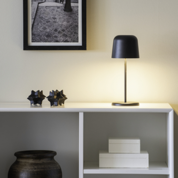 KonstSmide tafellamp Biot 3,1W oplaadbare LED verlichting zwart