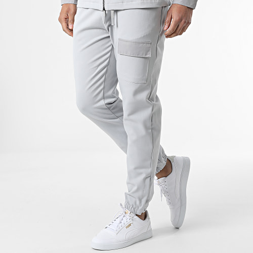 Ensemble Veste Jogging KL-2031 Gris Clair