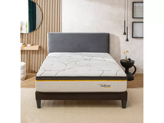 BELLECOUR LITERIE | Matelas BELLECOUR 3.0 180x200 cm | Ressorts ensachés
