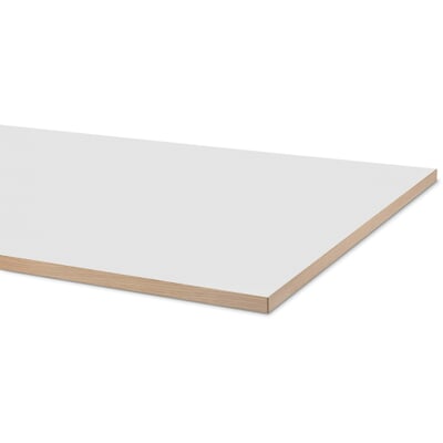 Tischplatte Weiß, 160 x 80 cm