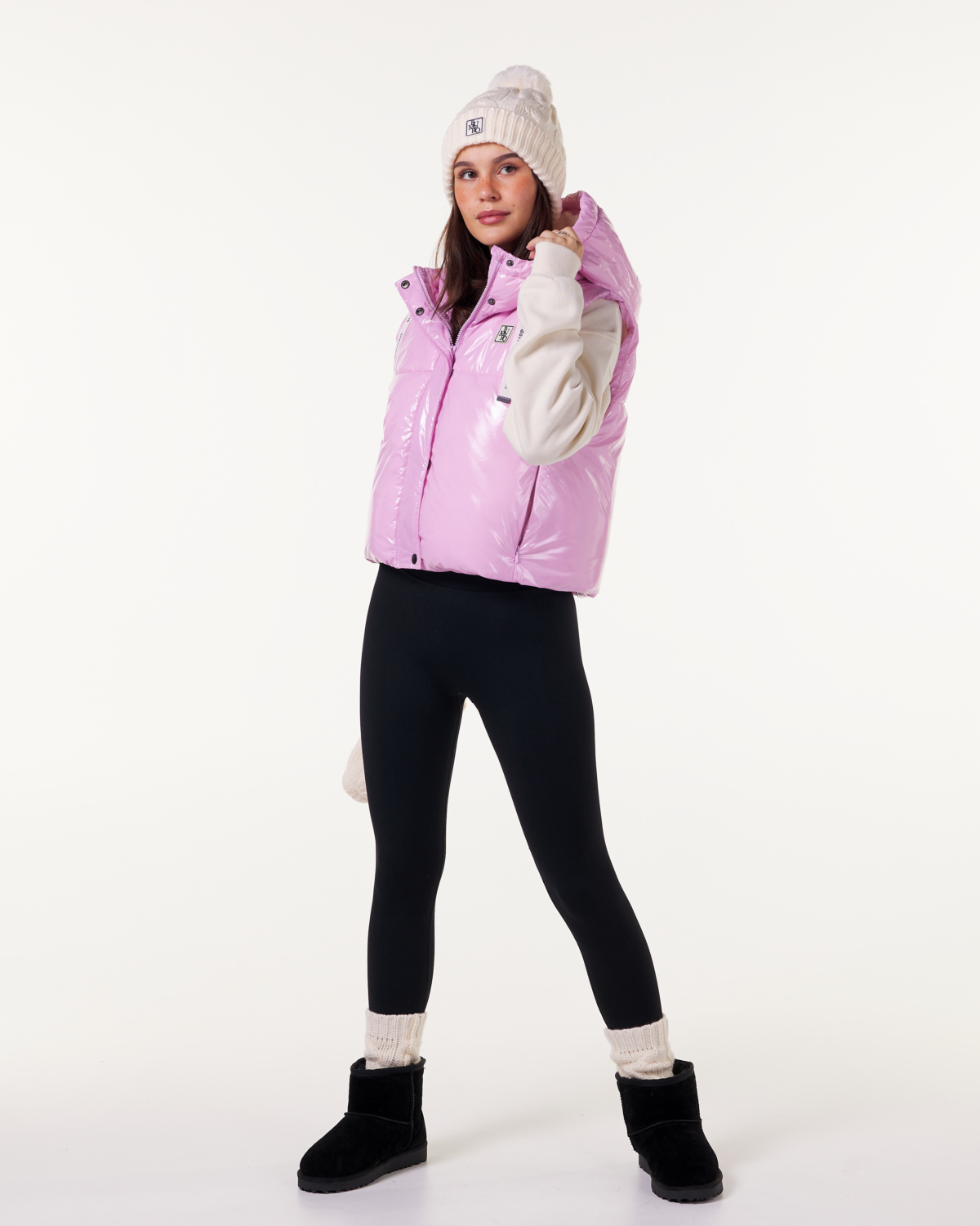 Bumpro Vivid Glow Vest Lilac Snow