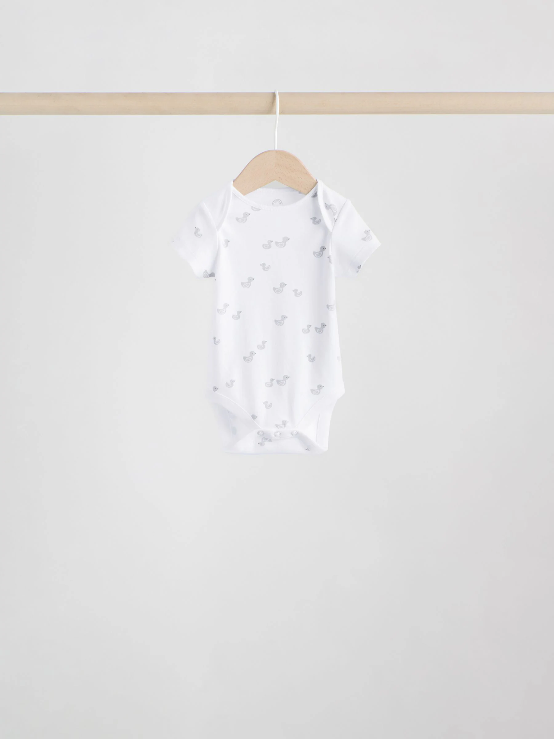 Grijs - Baby Short Sleeved Bodysuits 5 Pack