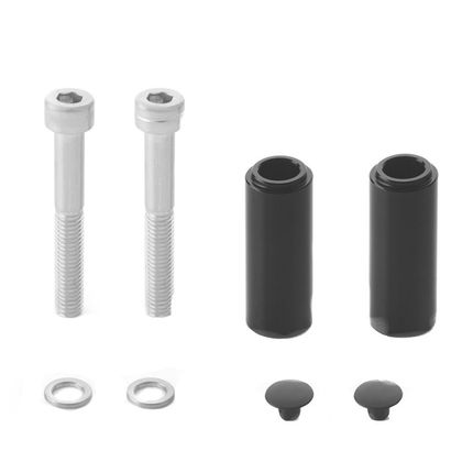 Kit de fixation Rizoma pour rétroviseur Stealth naked - Gris