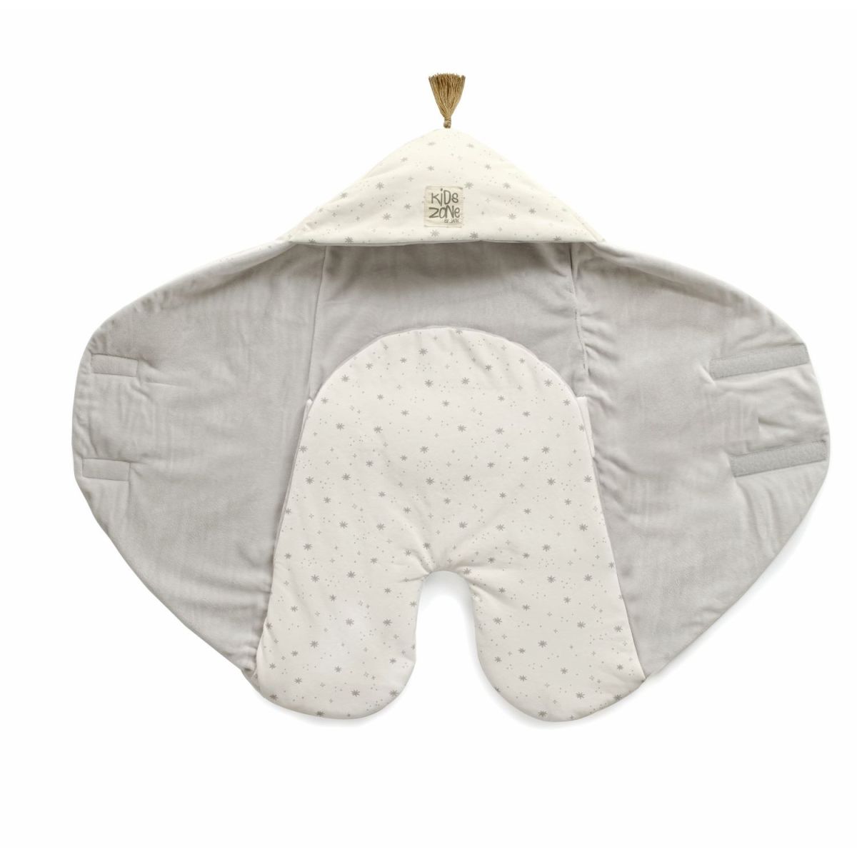 Jané Nid d'ange Enveloppe Dim Grey 0-6 mois - Ecru