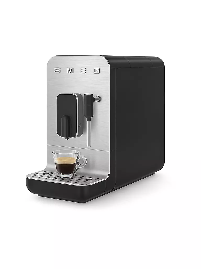 SMEG Kaffeevollautomat COLLEZION BCC12BLMEU Schwarz/Matt schwarz