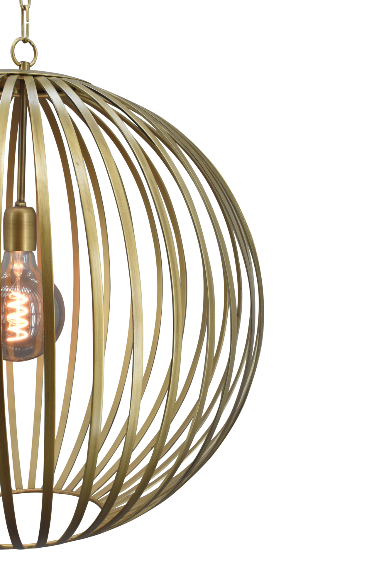 Hanglamp Lido XL bronze