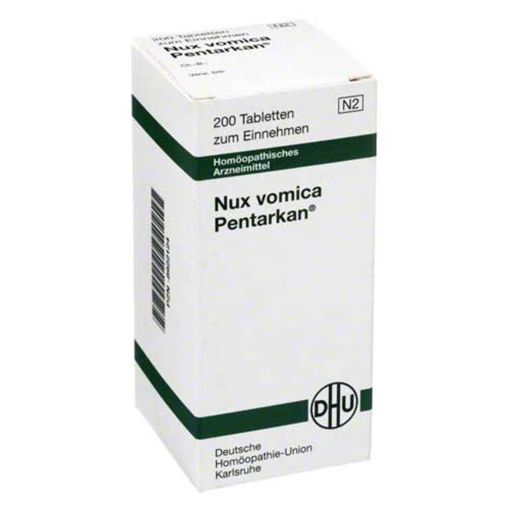 DHU Nux vomica Pentarkan Tabletten, 200 St