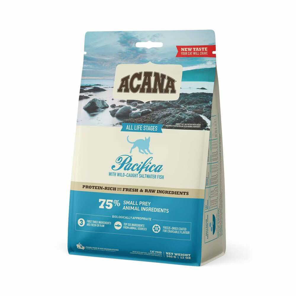 Acana Pacifica Cat - Kattenvoer - 0.34 Kilogram - haring, vis